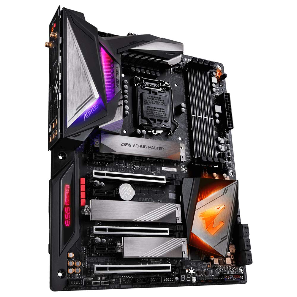 Gigabyte Z390 AORUS MASTER Newcomer in the range, Mainboards Gigabyte Z390 Aorus Master, Intel Z390 - Sockel 1151 Black - Image 3