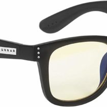 GUNNAR Optiks Axial Computerbrille - Amber Glas, schwarz