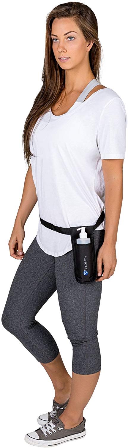 EarthLite Massage Bottle Holster Single Kit, Incl. Bottle & Heavy Duty - Image 3