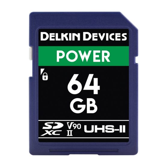 Delkin Devices 64GB Power SDXC UHS-II (U3/V90) Memory Card