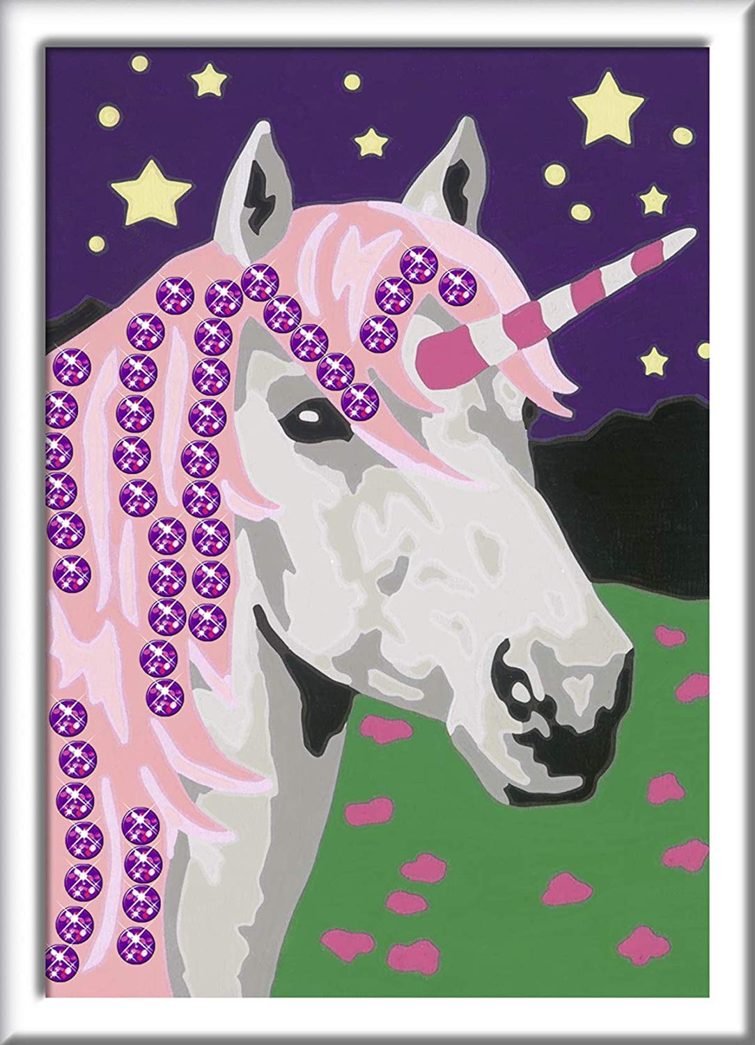 Ravensburger CreArt 28473 Unicorn Painting by Numbers for Children from 7 Years, Painting Set including Frame - Image 2
