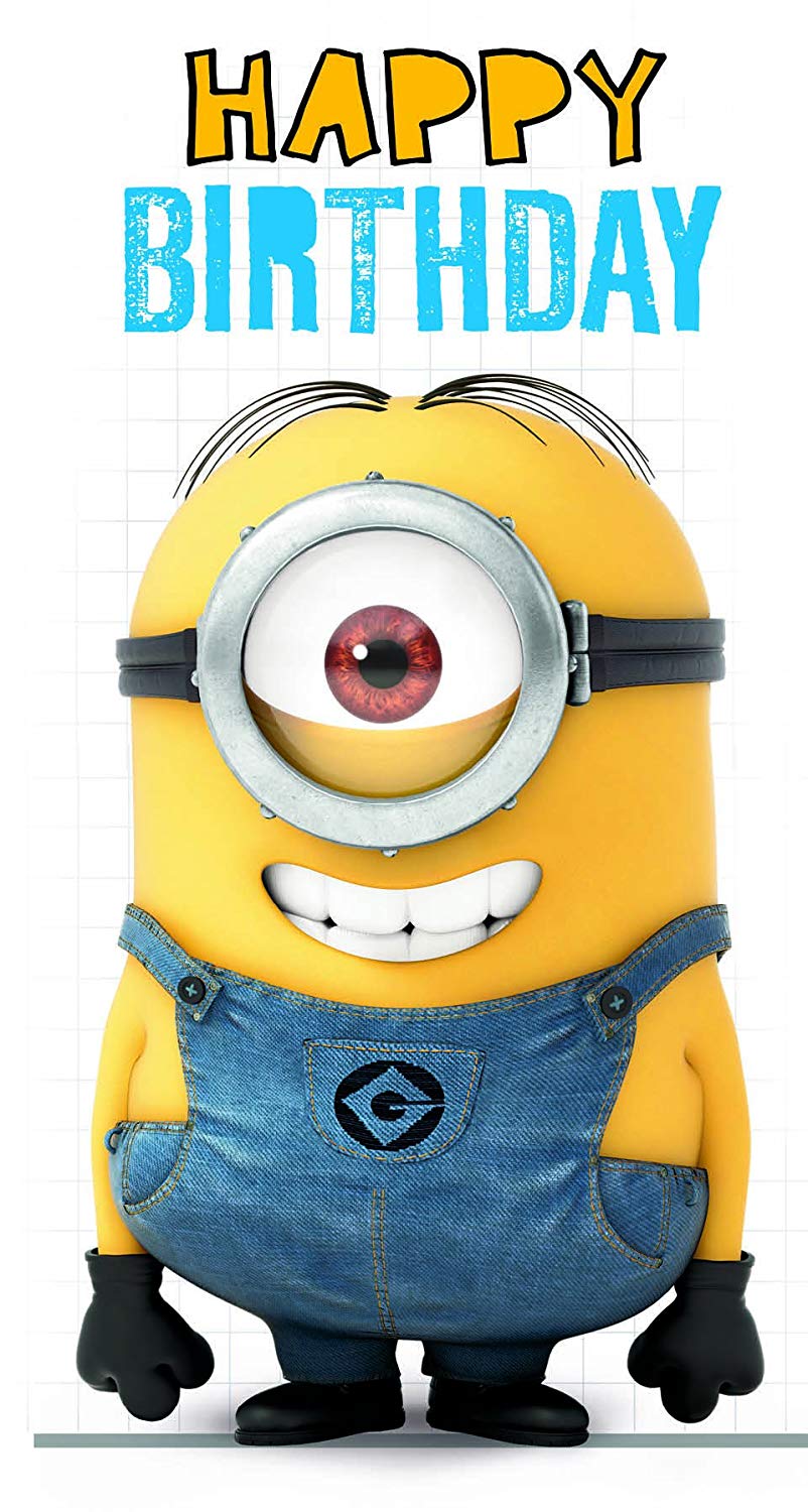 Despicable Me “Awesome Birthday” General Birthday Card – BigaMart