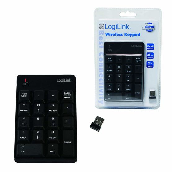 LogiLink ID0120 Wireless Numeric Keypad with 18 Keys - Image 4