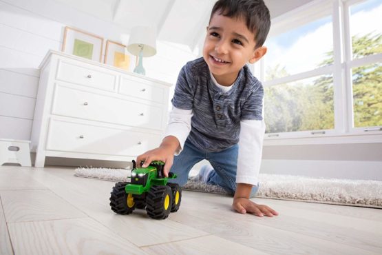 John Deere Kids 6 Inch Lights and Sounds Tractor, Multicoloured, 46656 - Image 2