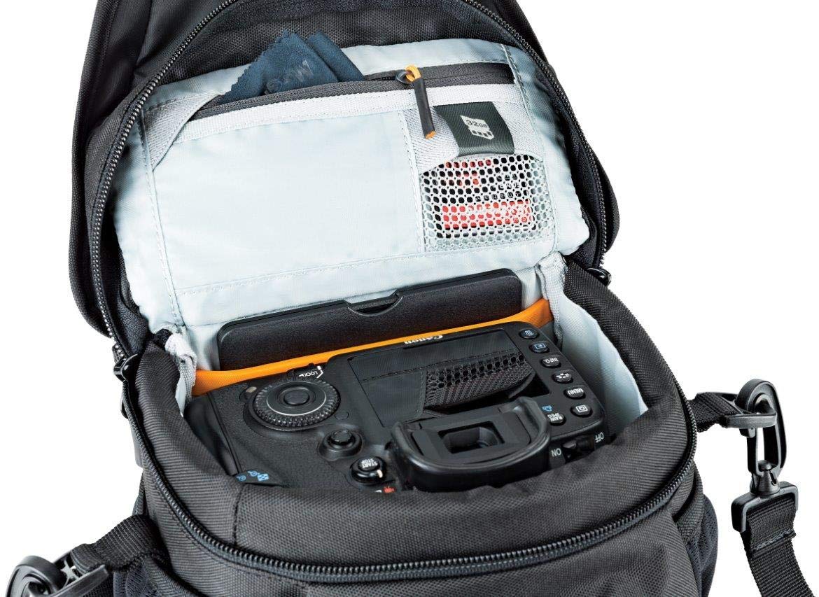 Lowepro Nova 140 AW II Camera Bag - Black - Image 4