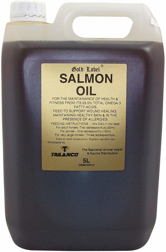 Gold Label Unisex's GLD1145 Salmon Oil, Clear, 5 Litre