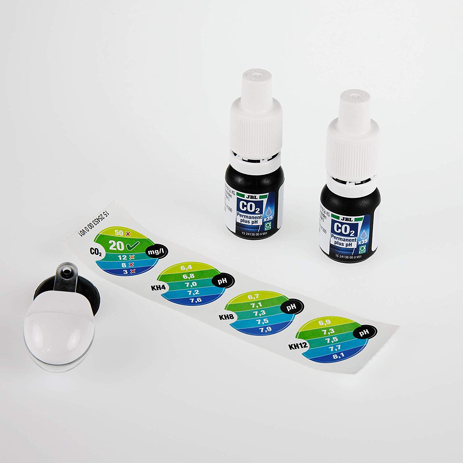 JBL Water Test Set, for freshwater aquariums ProAquaTest CO2-pH Permanent, X-Large - Image 3