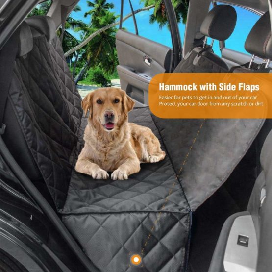 AMZPET 3in1 Car Seat Protector, Dog Car Hammock and Car Boot Liner