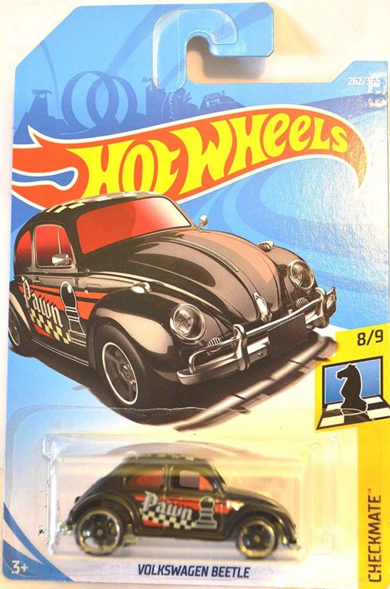 Hot Wheels 2018 50th Anniversary Checkmate Volkswagen Beetle (Pawn) 262