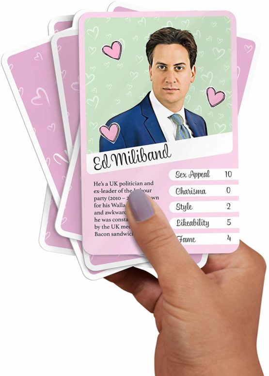 Bubblegum Stuff - Weird Crushes Game - British Hunks | Top Trumps Comedy Card Game | Suitable For Family - Teenagers and Adults - Image 2