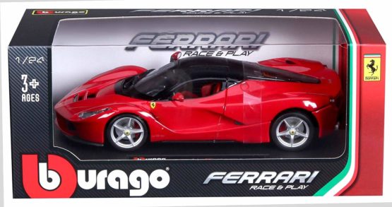Bburago - Ferrari Model, Scale 1:24, Red - Image 4