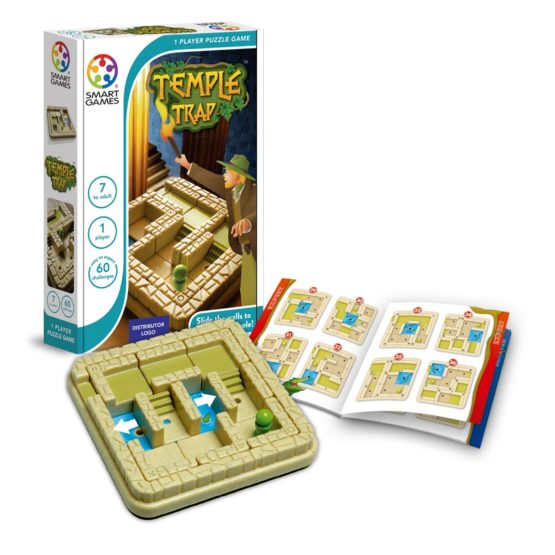 smart games SG437ES Temple Trap, Educational Kids, Board Games, Children's, Smartgames, Puzzle Toy for Toddlers, Multicoloured - Image 2