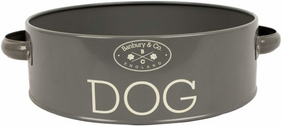 Banbury & Co Dog Feeding Tin, clear
