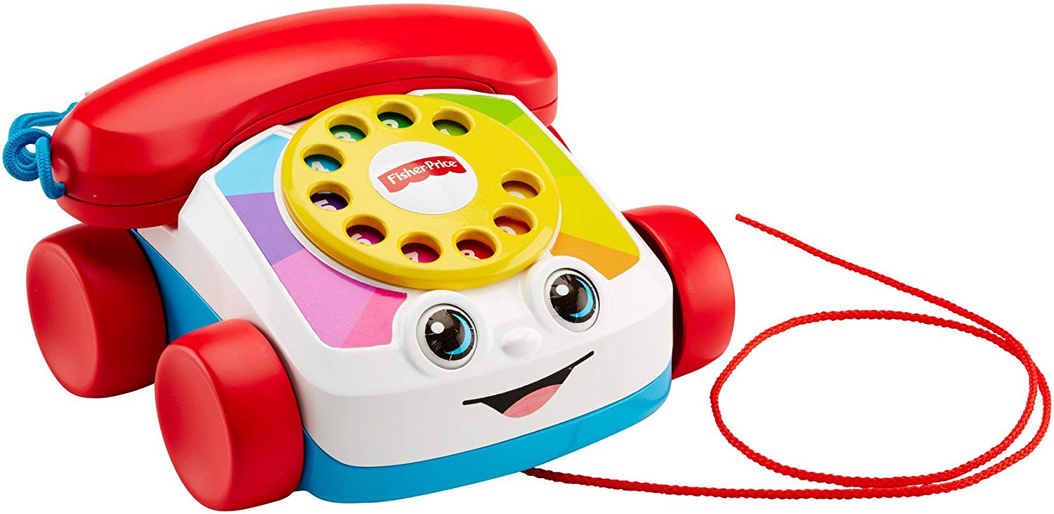 Fisher-Price Chatter Telephone, White, Small - Image 3