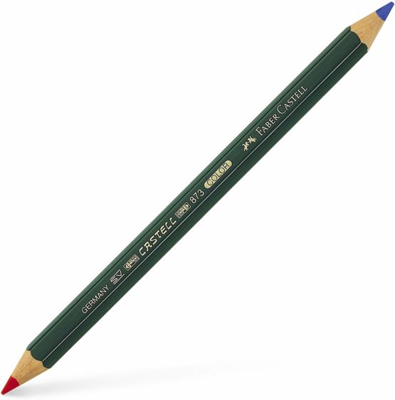 Faber-Castell Kredka Castell Color 873 Czerwono-Niebieska 12 Szt. - Image 2