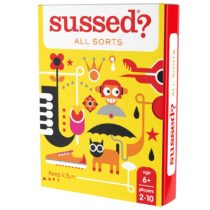 SUSSED The Party Card Game for Family and Friends [Gift for Men, Women, Kids, Teens, Adults] [Hilarious Yellow]