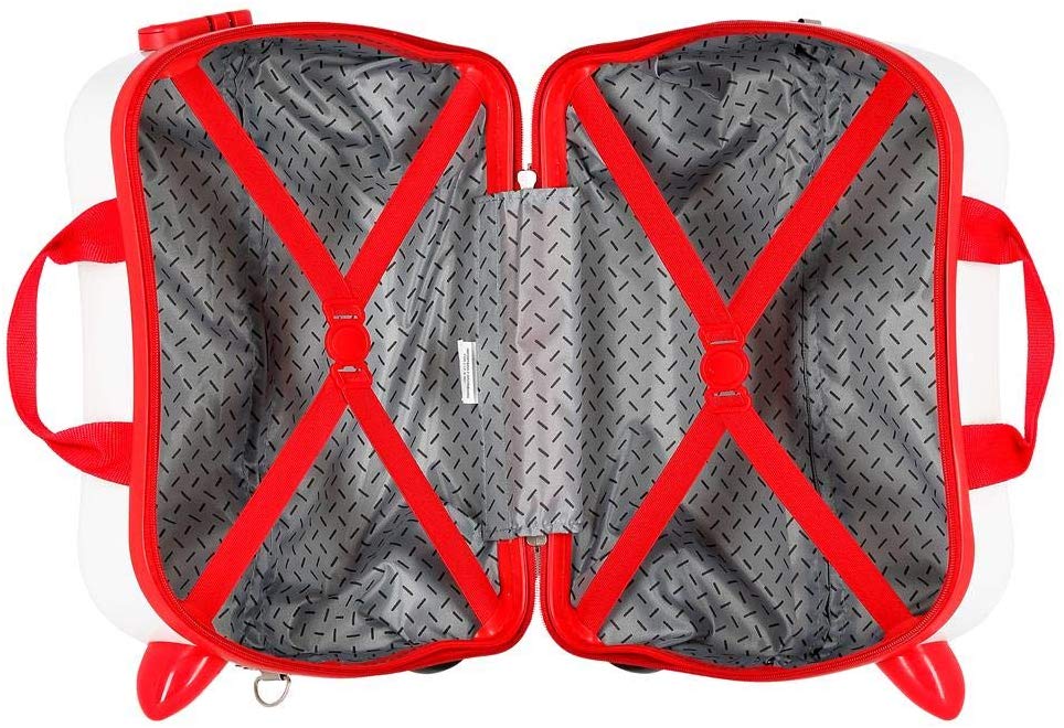 Disney Joy Valigia per Bambini, 41 centimeters, Multicolore (Multicolor), Red, 41x34x20 - Image 4
