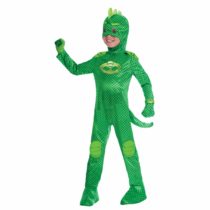 Amscan 9902970 Child Boys Official PJ Masks Licensed Gekko Deluxe Fancy Dress Costume (7-8 years)