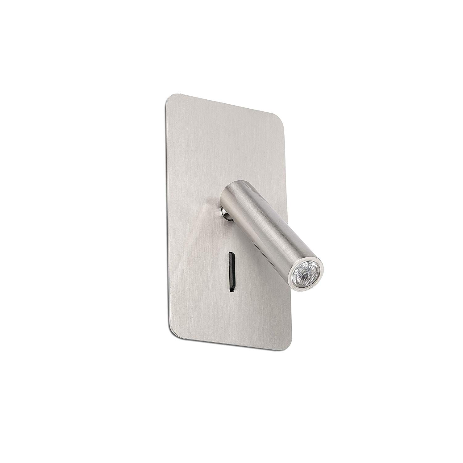 Faro Barcelona 62126 - Suau Wall lamp (-) LED 3W Bulb Supplied Steel and Aluminium Body Black, Satin Nickel - Image 4