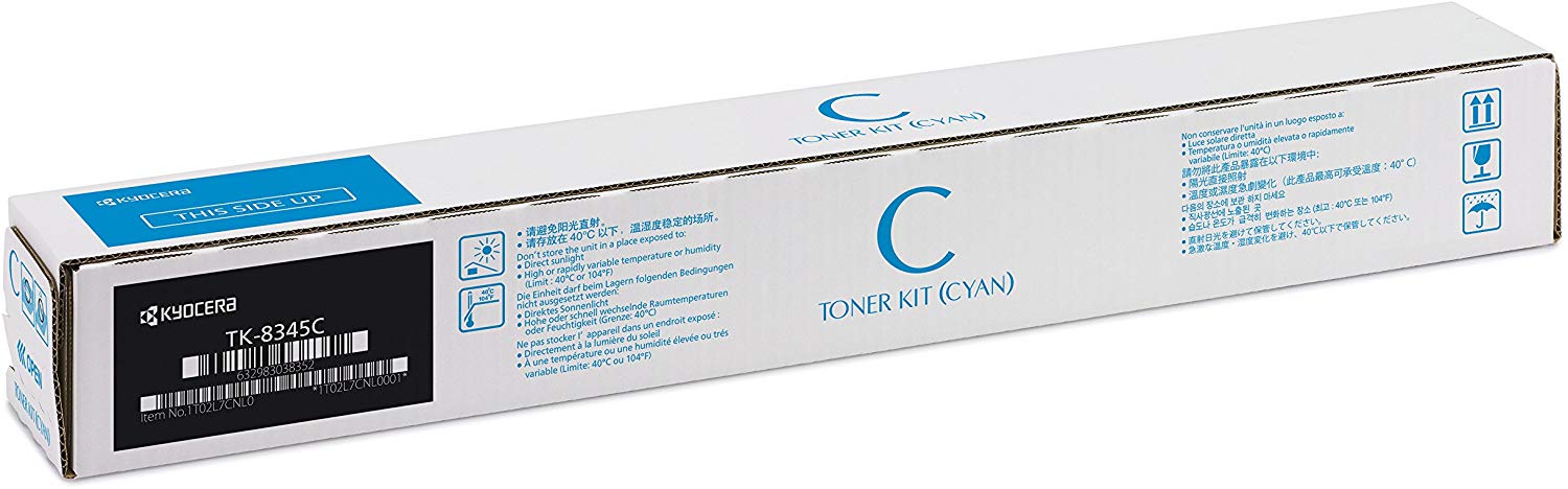 KYOCERA 1T02L7CNL0 Laser Toner - Cyan, 0.00 - Image 2
