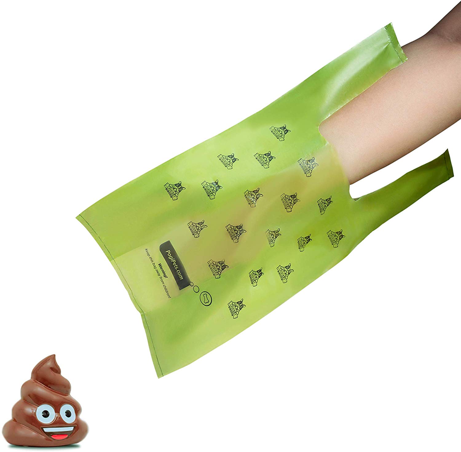Pogi’s Dog Poo Bags with Handles - Extra Thick, Leak-Proof, Large, Fresh Scented, 300-Count, 1 count (Pack of 300) - Image 4
