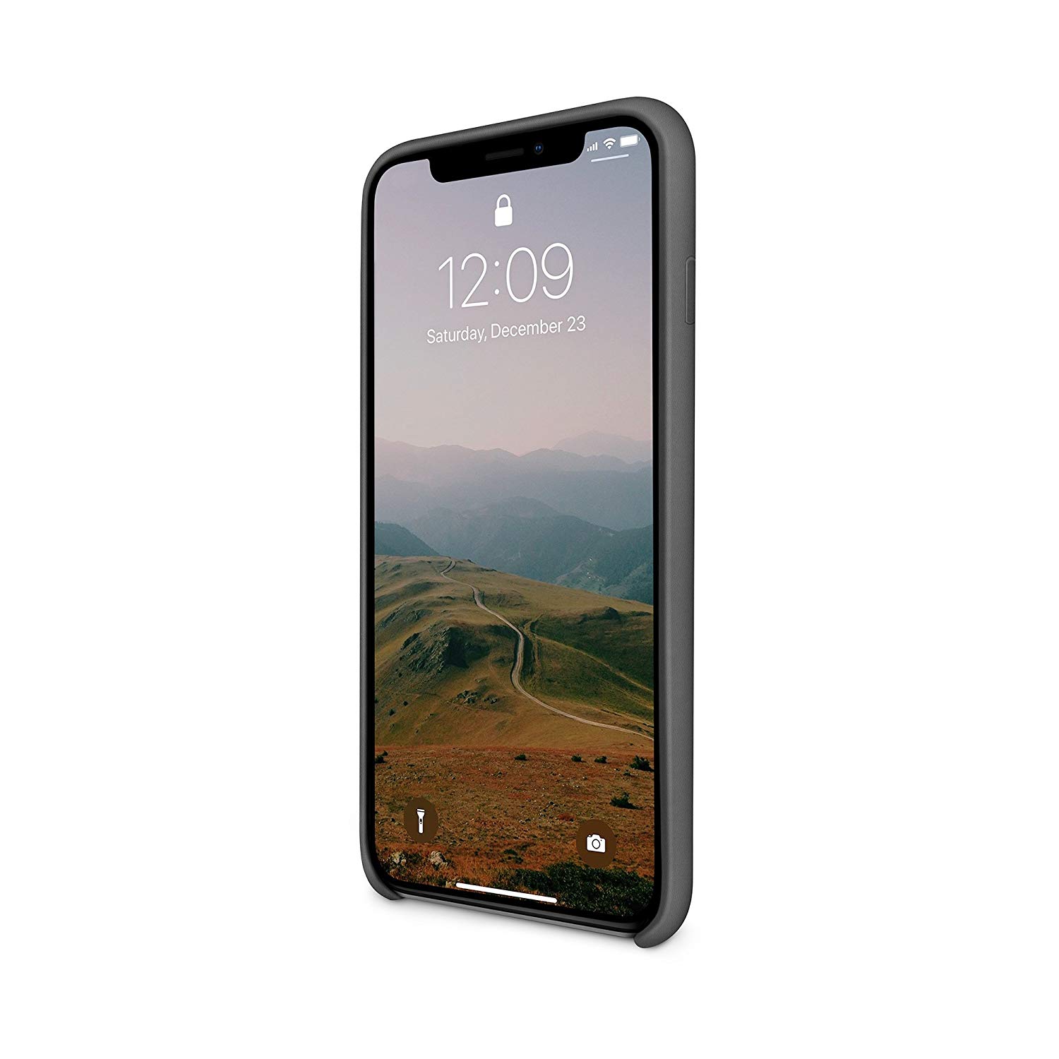 Twelve South Relaxed Leather Case for iPhone X/Xs, Earl Grey - Image 3