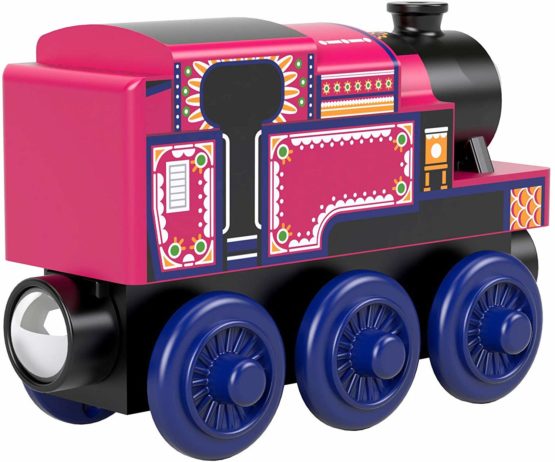 Thomas & Friends Thomas and Friends GGG33 Wood Ashima Toy Train, Multi-Colour - Image 3