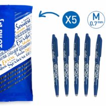 Pilot FLW536758 Frixion Erasable Rollerball Tip - Blue (Pack of 5), 3131910536758