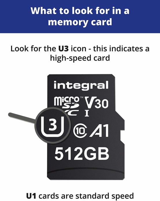 Integral INMSDX512G-100/80V30 512GB Micro SD Card 4K Video Premium High Speed Memory Card SDXC Up to 100MB s Read Speed and 50MB s Write speed V30 C10 U3 UHS-I A1 - Image 4