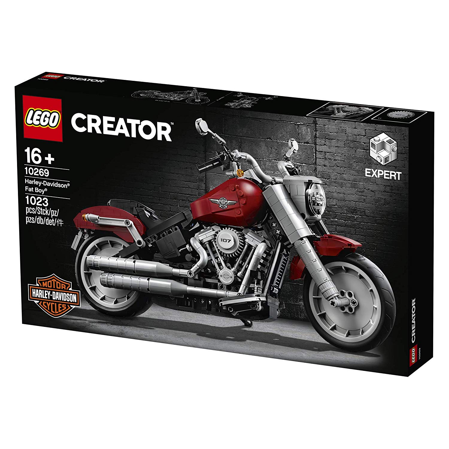 LEGO Creator 10269 Harley Davidson Fatboy Expert Series(10269), for 16 years to 99 years, Any, standard size - Image 2