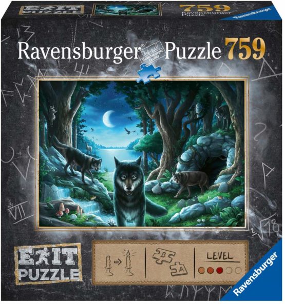 Ravensburger 15028 Wolf Stories 759 Pieces Puzzle-Premium Quality for Exit Enthusiasts from 12 Years