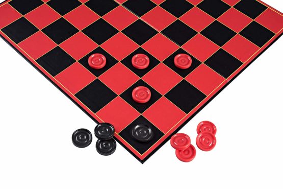 Point Games Checkers Game with Super Durable Board - Indoor/Outdoor Fun Board Game for All Ages - Image 4