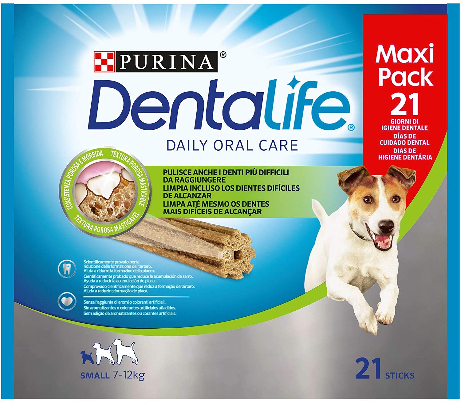 Purina dentalife Dog Small 4 x 345 g, 345 g (Pack of 4) - Image 2