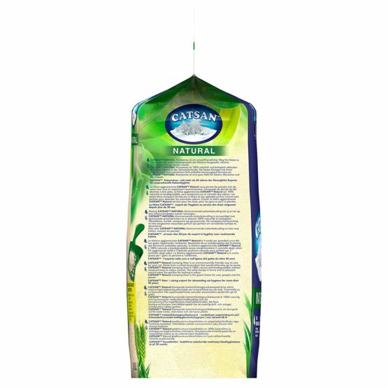 Catsan Natural Cat Litter Biodegradable Clumping for cats 20L - Image 2
