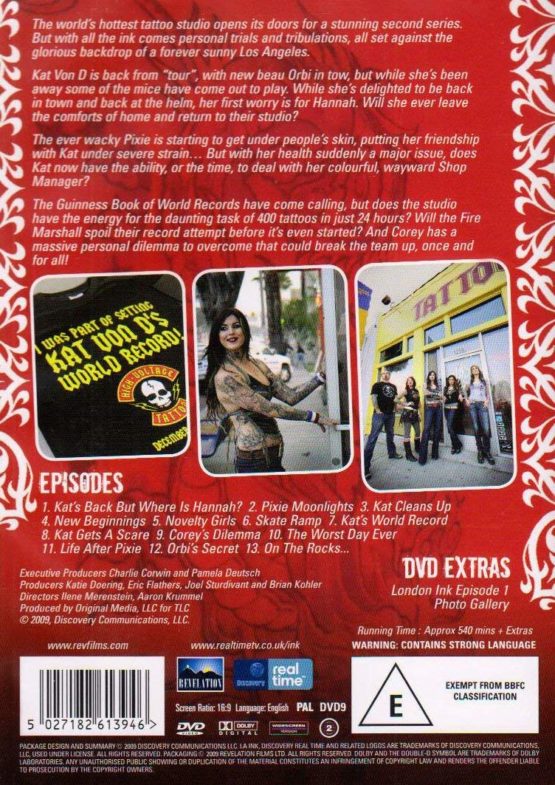 LA Ink - Series One Part Two [DVD] [2008] - Image 2
