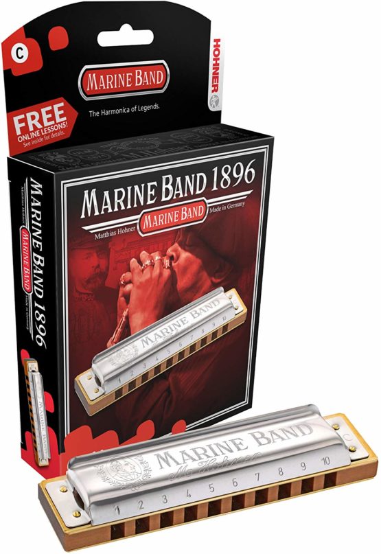 HOHNER HARMONICA 1896BX-A Marine Band, Key Of A Major