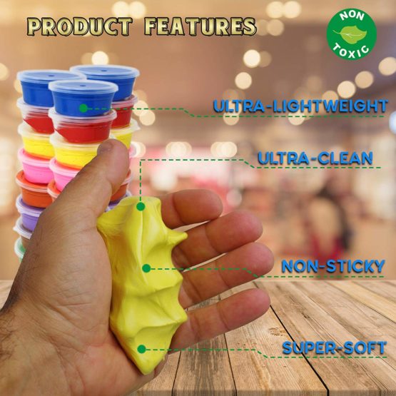 THE TWIDDLERS - 24 Tubs of Bouncing Slime / Putty - Assorted Colours - Image 2