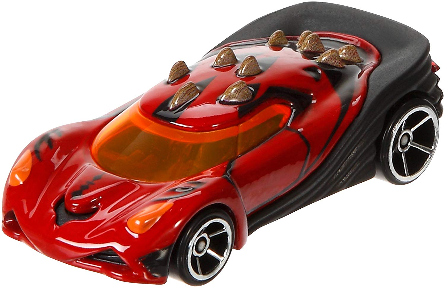 Hot Wheels Star Wars Cars - Darth Maul, Red, Black