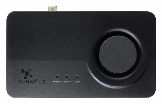 Asus Xonar U5 5.1 Channel USB Soundcard and Headphone Amplifier - Image 3