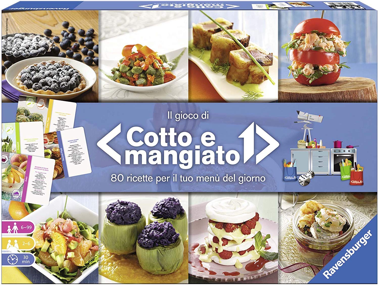 Ravensburger Cotto E MANGIATO Indietro Children and Adults Role-Playing Game, Board Game (Role-Playing Game