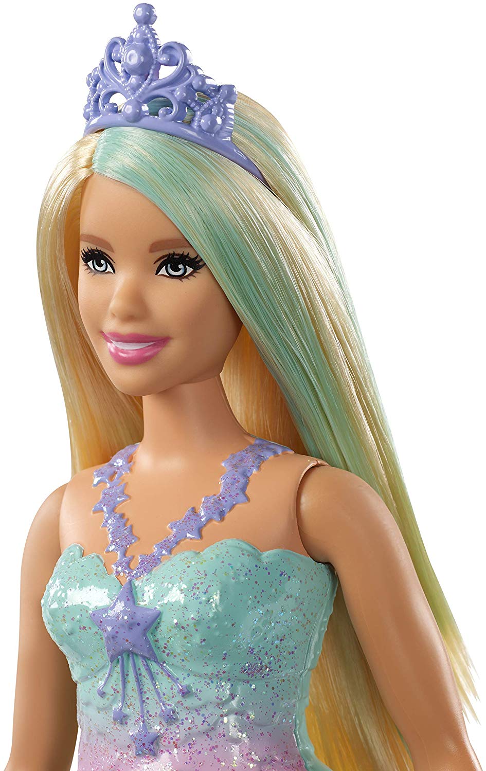 Barbie Dreamtopia Princess Doll, Approximately 12 Inch, Wearing Rainbow Outfit - Image 4
