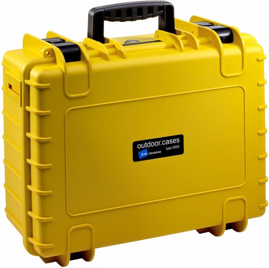 B&W Outdoors Type 5000 with Pre-cut Foam (SI) - Yellow - The Original - Image 4