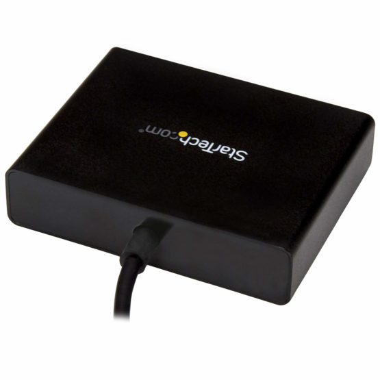 StarTech 3-Port USB-C to DisplayPort MST Hub - 4K 30Hz - Multi-Monitor Video Splitter - Thunderbolt 3 Compatible (MSTCDP123DP) - Image 3