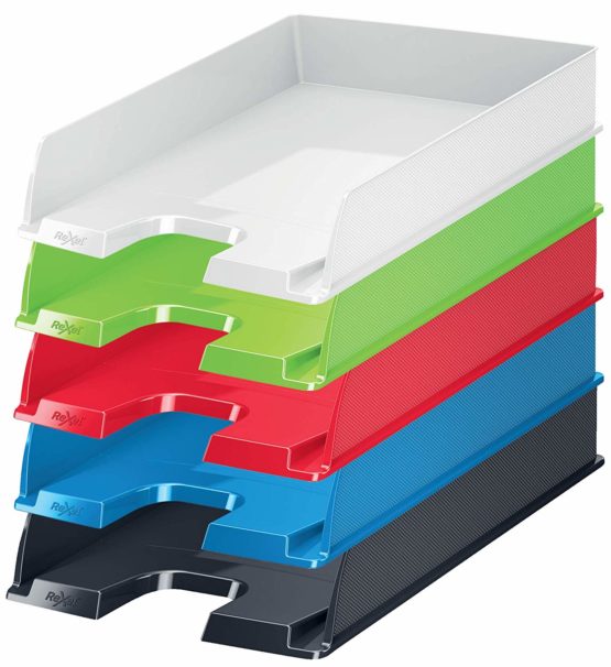 Rexel Choices, 2115601, Letter Tray, A4, Blue - Image 3