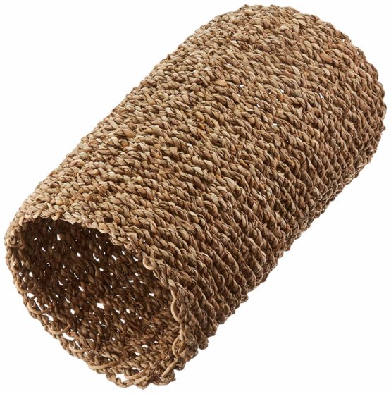 Rosewood Small Animal Activity Sea Grass Tunnel Boredom Breaker, Medium, brown
