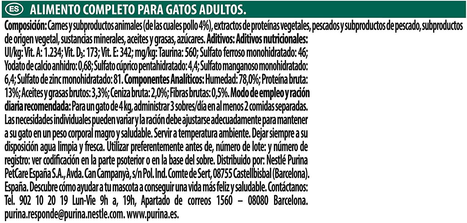 Purina ProPlan Sterilized Cat Food in Sauce Cat Adult Chicken 24 x 85 g, 85 g (Pack of 24) - Image 4