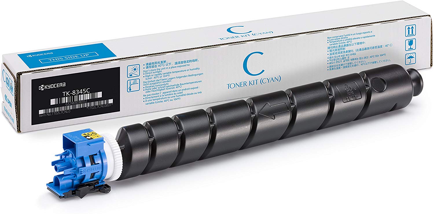 KYOCERA 1T02L7CNL0 Laser Toner - Cyan, 0.00