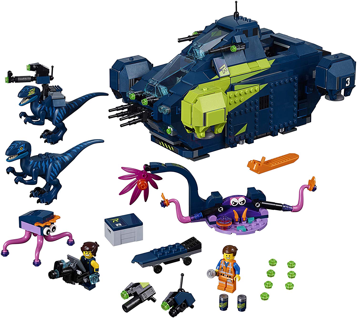 LEGO 70835 The Movie 2 Rex's Rexplorer!, Colourful - Image 2