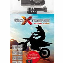 GoXtreme Enduro Black Action Camera 4 K, Real 2,7 K at 30fps, Full HD to 60fps – with Remote Control, 2/5 cm display, WiFi) Black 20148