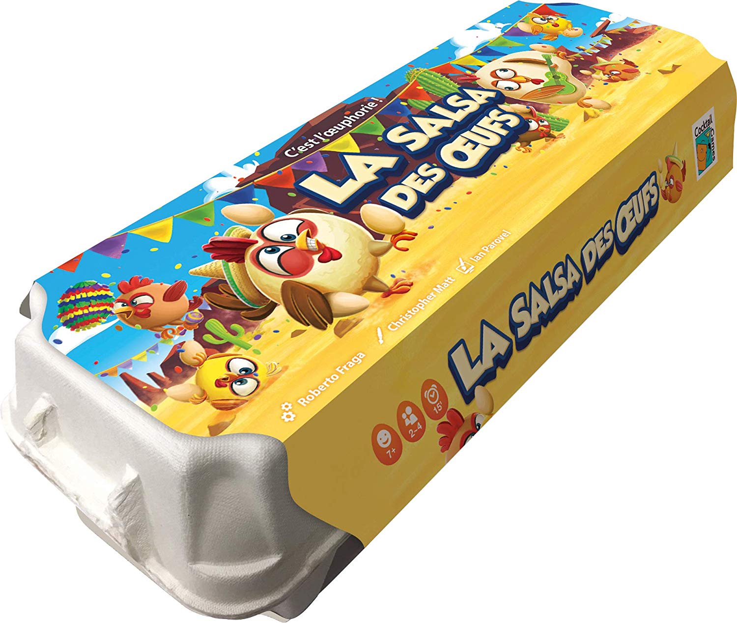 Asmodée-La Salsa des Eggs, CGSALSA01, Ambiance Game, Jeu D'ambiance - Image 4